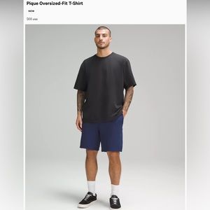*NEW* Lululemon pique oversized fit T